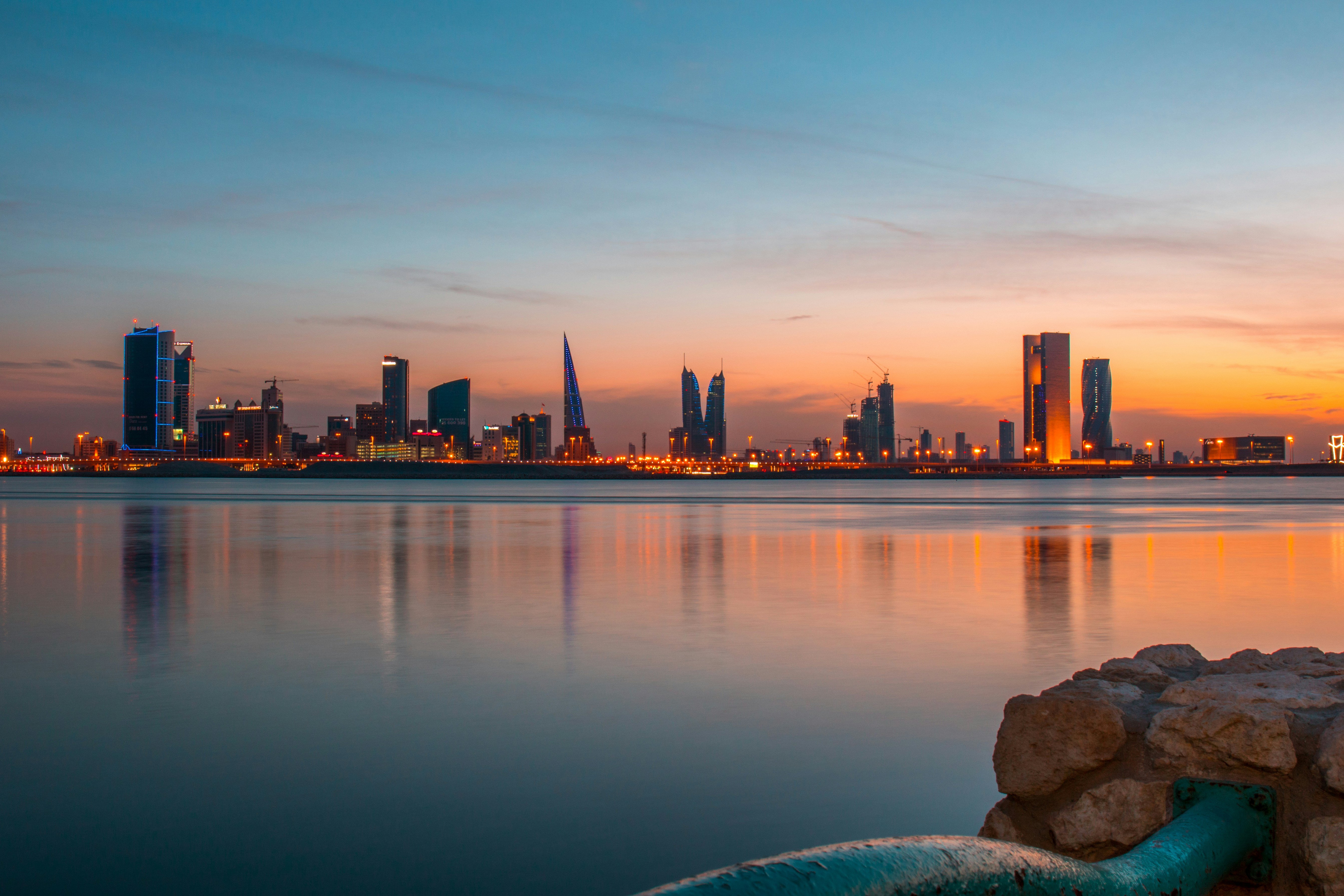 Manama Bahrain Skyline